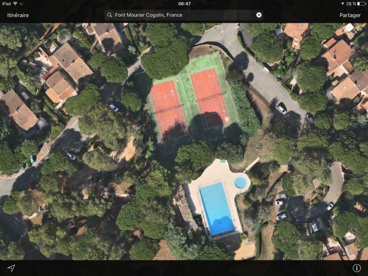 Agreable Studio Proche Sttropez Piscine Et Tennis Gassin Ngoại thất bức ảnh